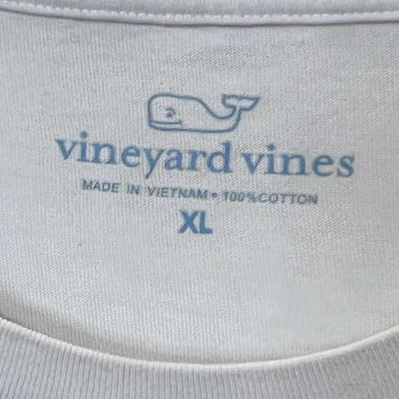 Vineyard Vines Naughty Nice Whale Santa Christmas Long Sleeve Tee - Picture 11 of 13